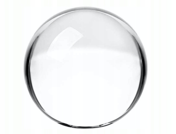 Skleněná Křišťálová Koule 15 CM Pro Fotografie Dárek Foto