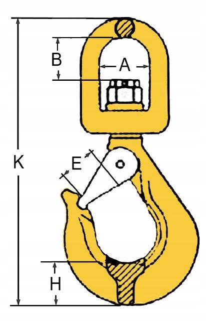 HAK OBROTOWY 5 3 t SZEKLA 6 5t ZESTAW atest Machine brand Other