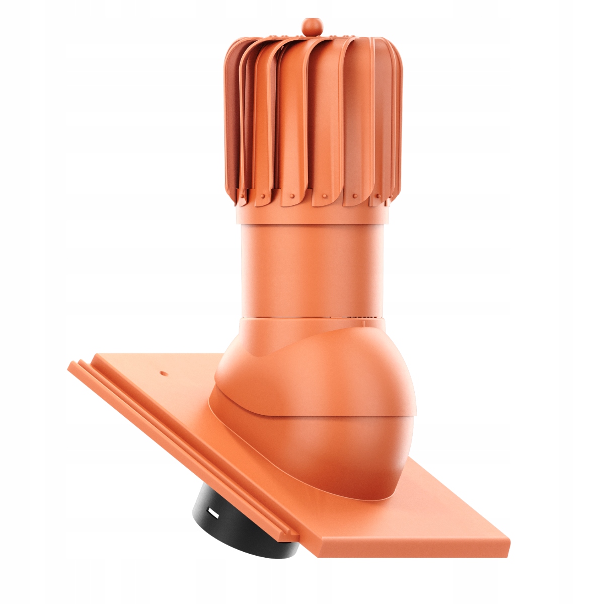 Větrací komín Otočný podlouhlý fi150 Ibf Aarhus Cihlový