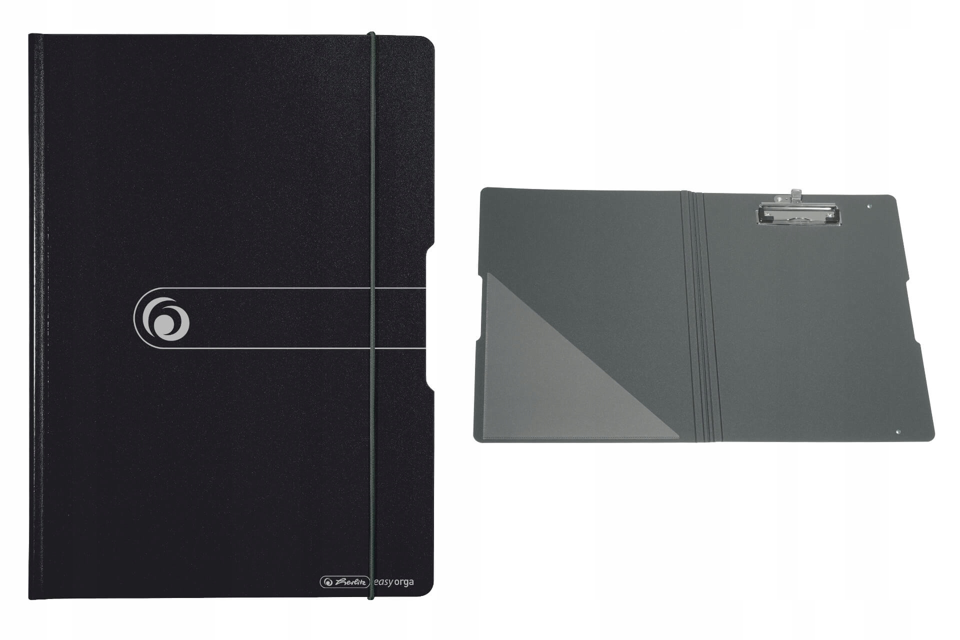 

Deska z klipem i okładką teczka A4 2w1 Herlitz