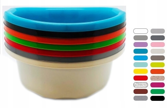 

Miseczka miska mała kuchenna 1,2L uszami mix kolor