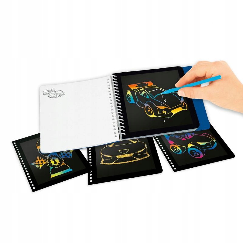 WYDRAPYWANKA MAGIC SCRATCH MONSTER CARS AUTA Marka Depesche