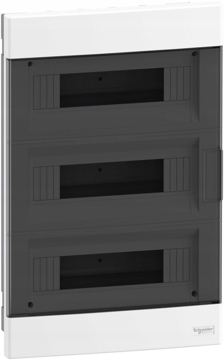 Podomítkový rozvaděč Easy9 Eu IP40 EZ9EU-3-12-PT-T transparentní 3 řady