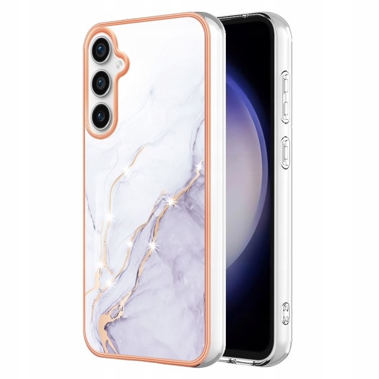 STYLOWE MARMUROWE ETUI CASE PLECKI DO SAMSUNG GALAXY A25 ROSE GOLD