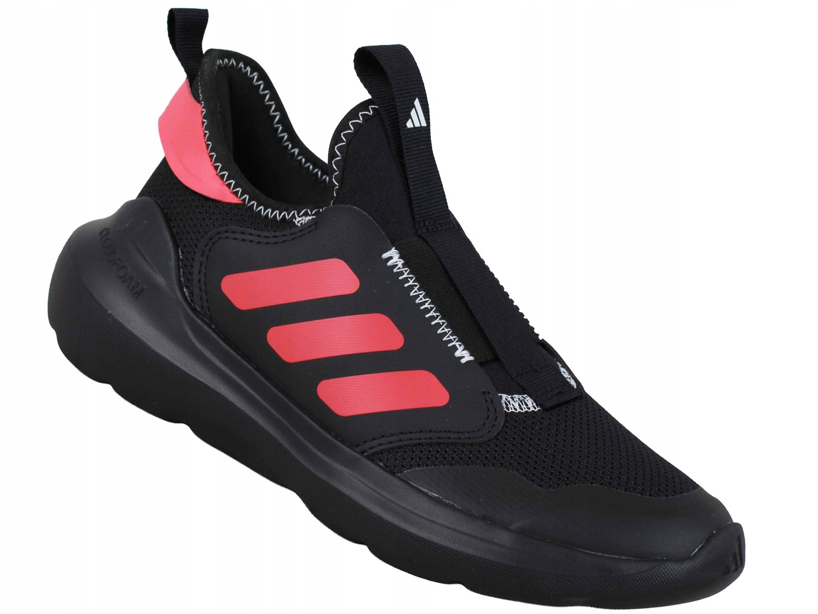 Adidas Tensaur Comfort Ac JP6764 Buty Dziecięce Wsuwane Czarne Na W-f