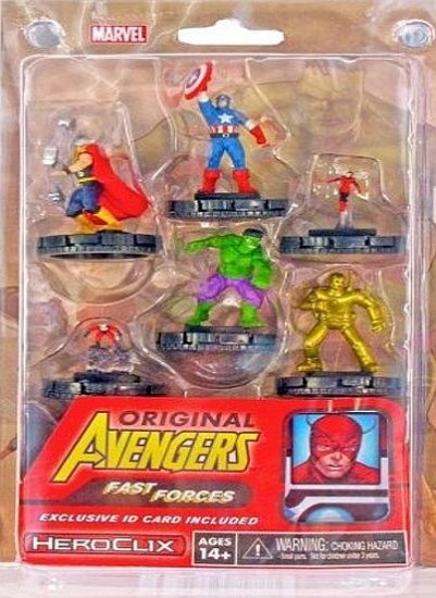 Marvel HeroClix: Classic Avengers Fast Forces