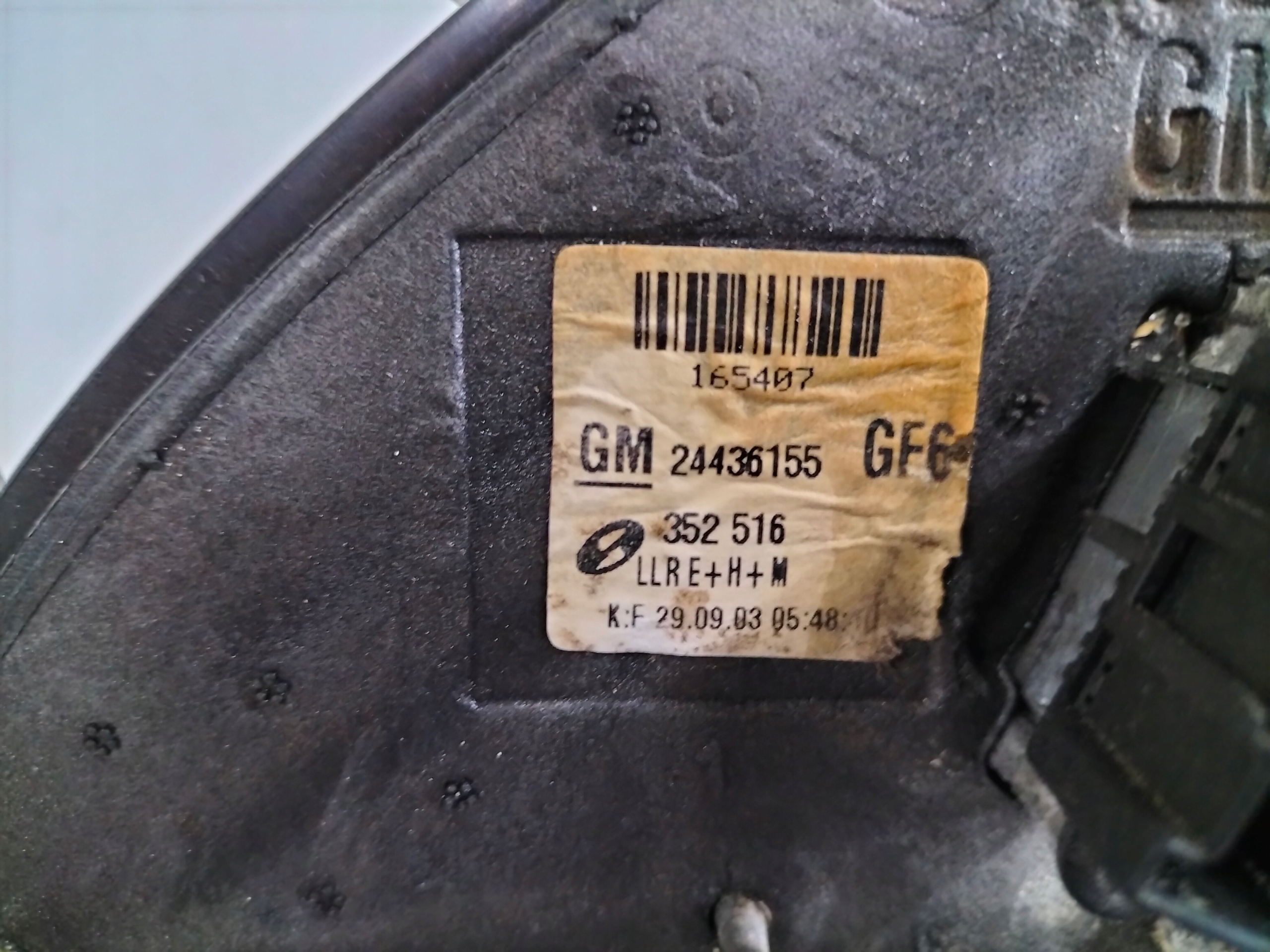 mirror right electrics OPEL VECTRA C 02