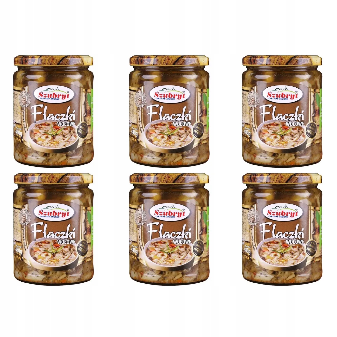 Konzervované potraviny Szubryt – Hovězí Dršťky 480 g – 6 ks