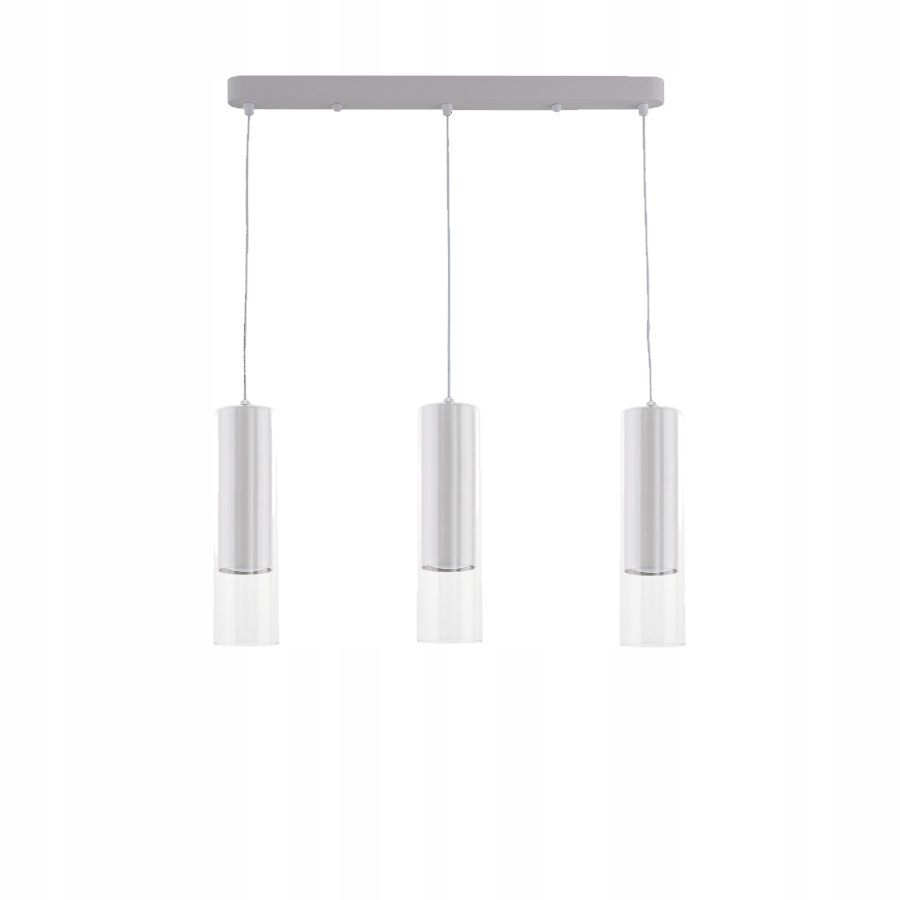 Závesná lampa Manacor 3 biela Light Prestige