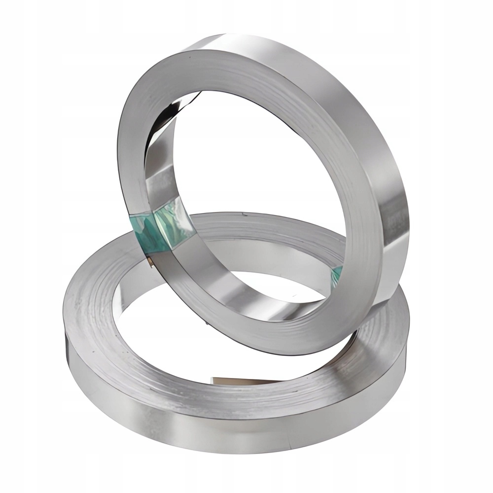 Taśma niklowa niklowany 0,15 x 8 mm Taśma niklowa 10 m