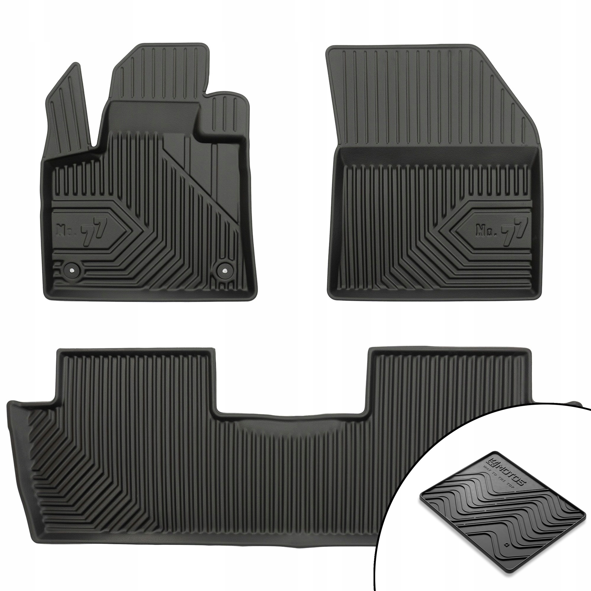 Dywaniki gumowe No.77 Peugeot 5008 II od 2017 mata