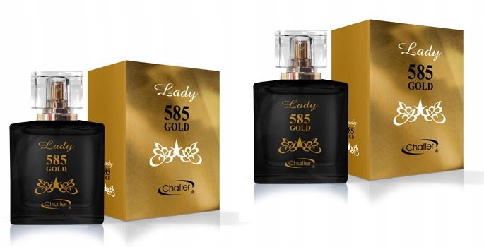 Chatler Lady 585 Gold 2x100 ml Edp Set