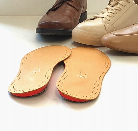 WKŁADKI DO BUTÓW SUPINUJĄCE ORTOPEDYCZNE KOŚLAWOŚĆ Grubość 2 mm