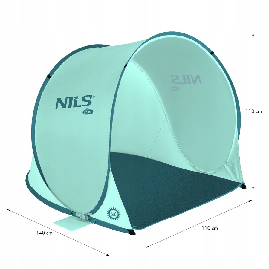 NILS Namiot Plażowy Na Plażę Samorozkładający Wodoodporny Do Ogrodu Rodzaj plażowy