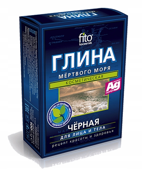 

Fitokosmetik Glinka Czarna Z Morza Martwego 100g.
