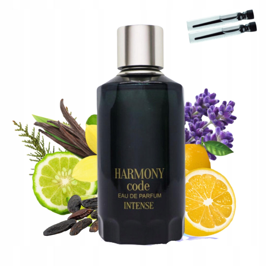Parfém Fragrance World Harmony Code Intense 100 ml 2 vzorky Dárek