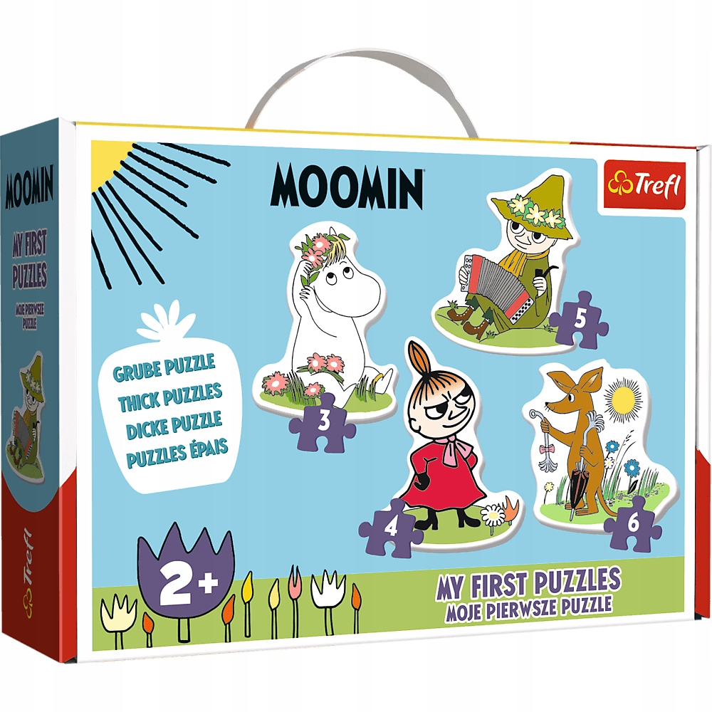 

Trefl Baby Puzzle 3-6 elem. Wesołe Muminki