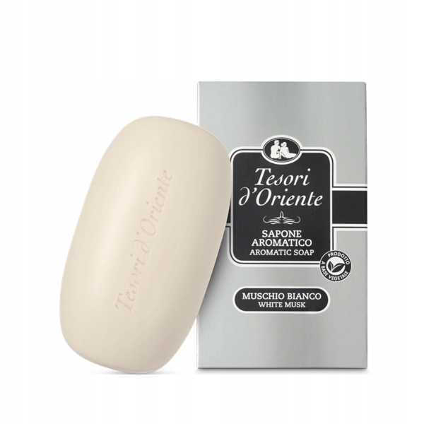 

Tesori d'Oriente 125g mydło kostka Muschio Bianco