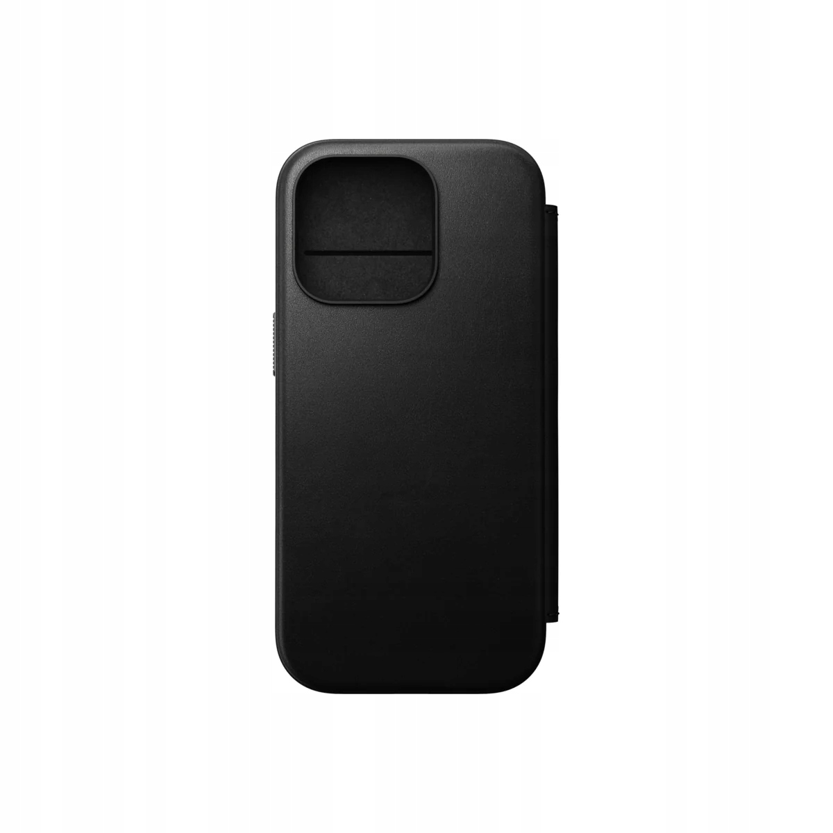Kožený MagSafe kryt pro iPhone 16 Pro Nomad Modern Leather Folio černý