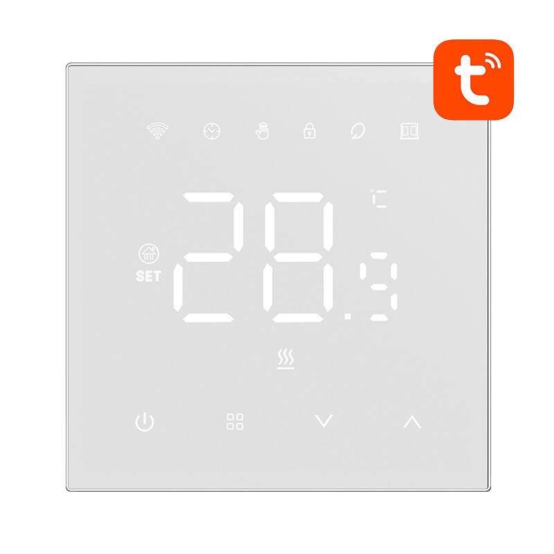 Inteligentní termostat Avatto WT410-BH-3A-W WiFi pro bojler 3A Smart