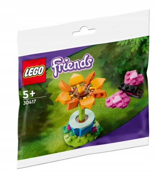 LEGO 30417 FRIENDS OGRODOWY KWIAT I MOTYL