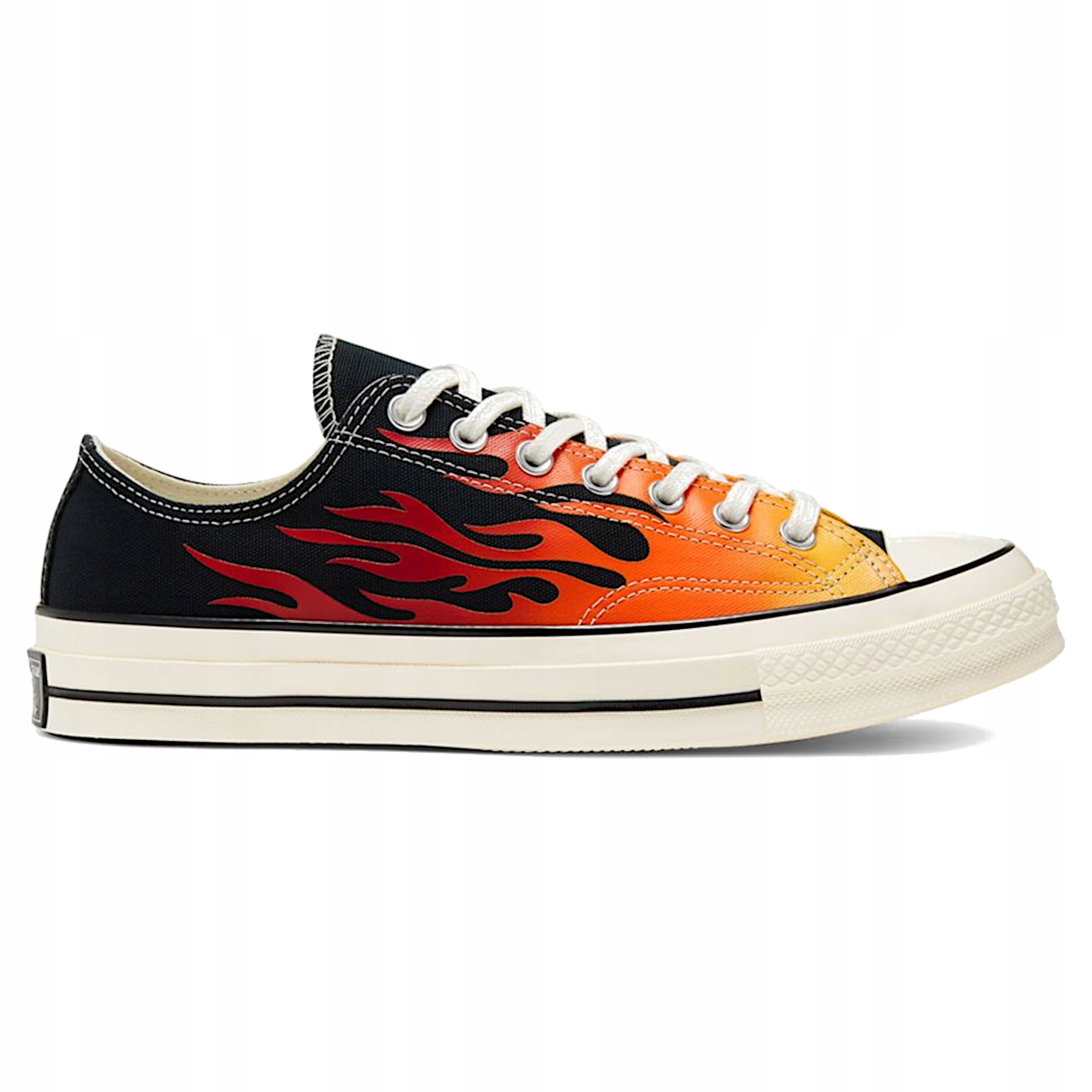 Pánské tenisky Converse Chuck 70 vintage Flame Print boty černé 46,5