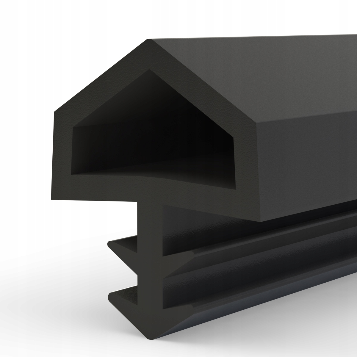 Uszczelka do drzwi okien 100m STD05 czarna