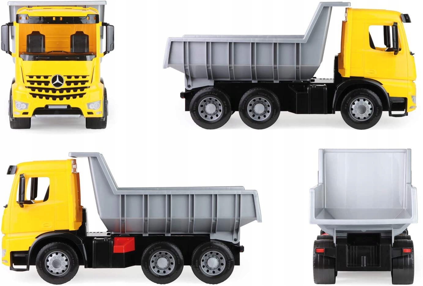 DUŻA WYWROTKA CIĘŻARÓWKA DO PIASKU KIPER MERCEDES JEŹDZIK XXL WYTRZYMAŁA Certyfikaty, opinie, atesty CE