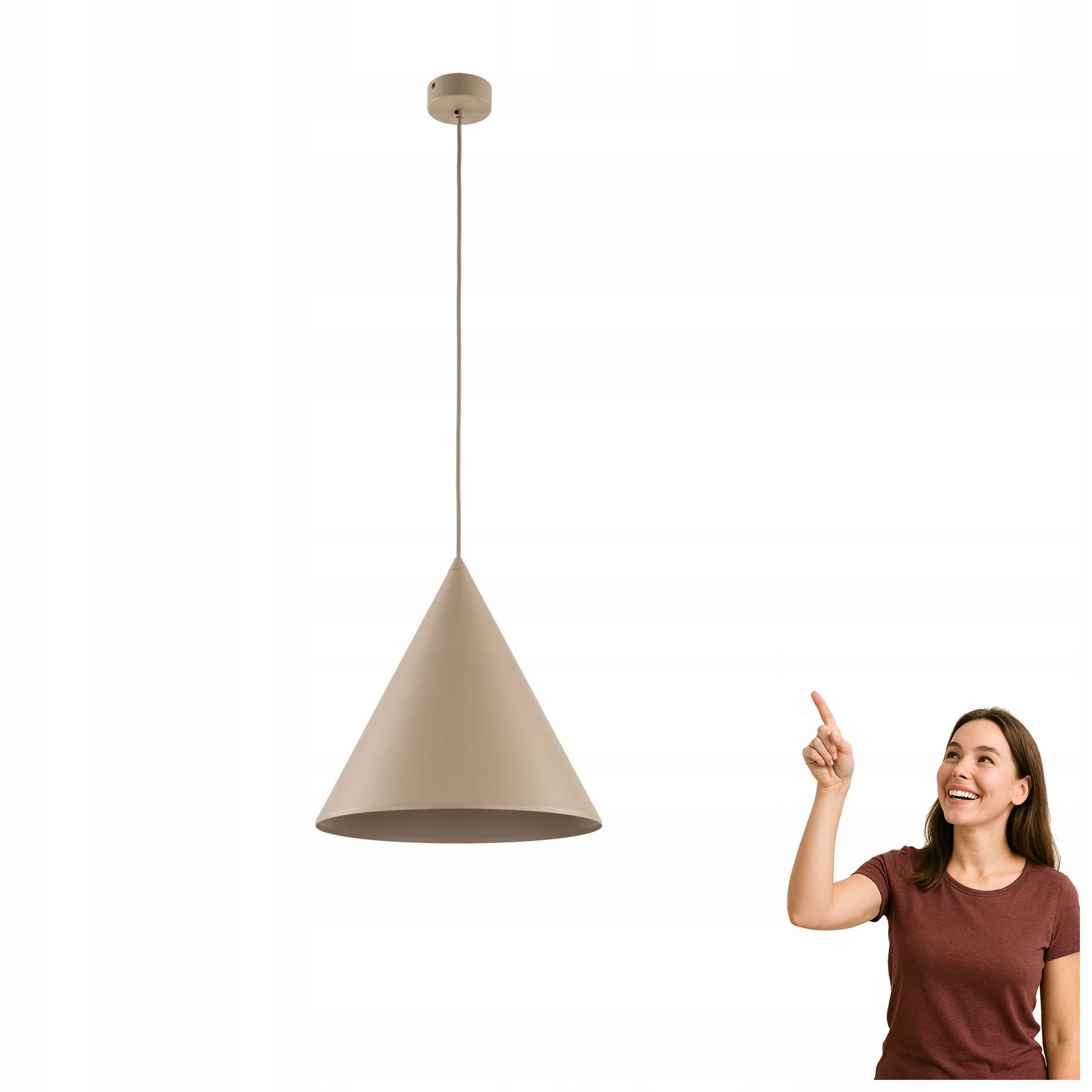 Závesná lampa Cono Sabia L 10621 Tk Lighting