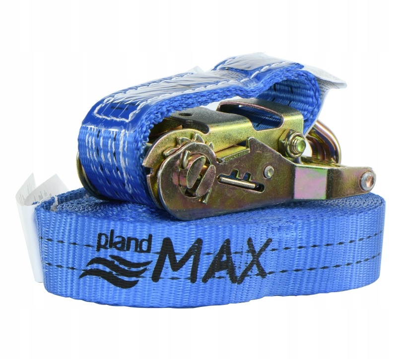 Pas transportowy 3 m 35 mm 2 t napinacz niebieski AK38-203