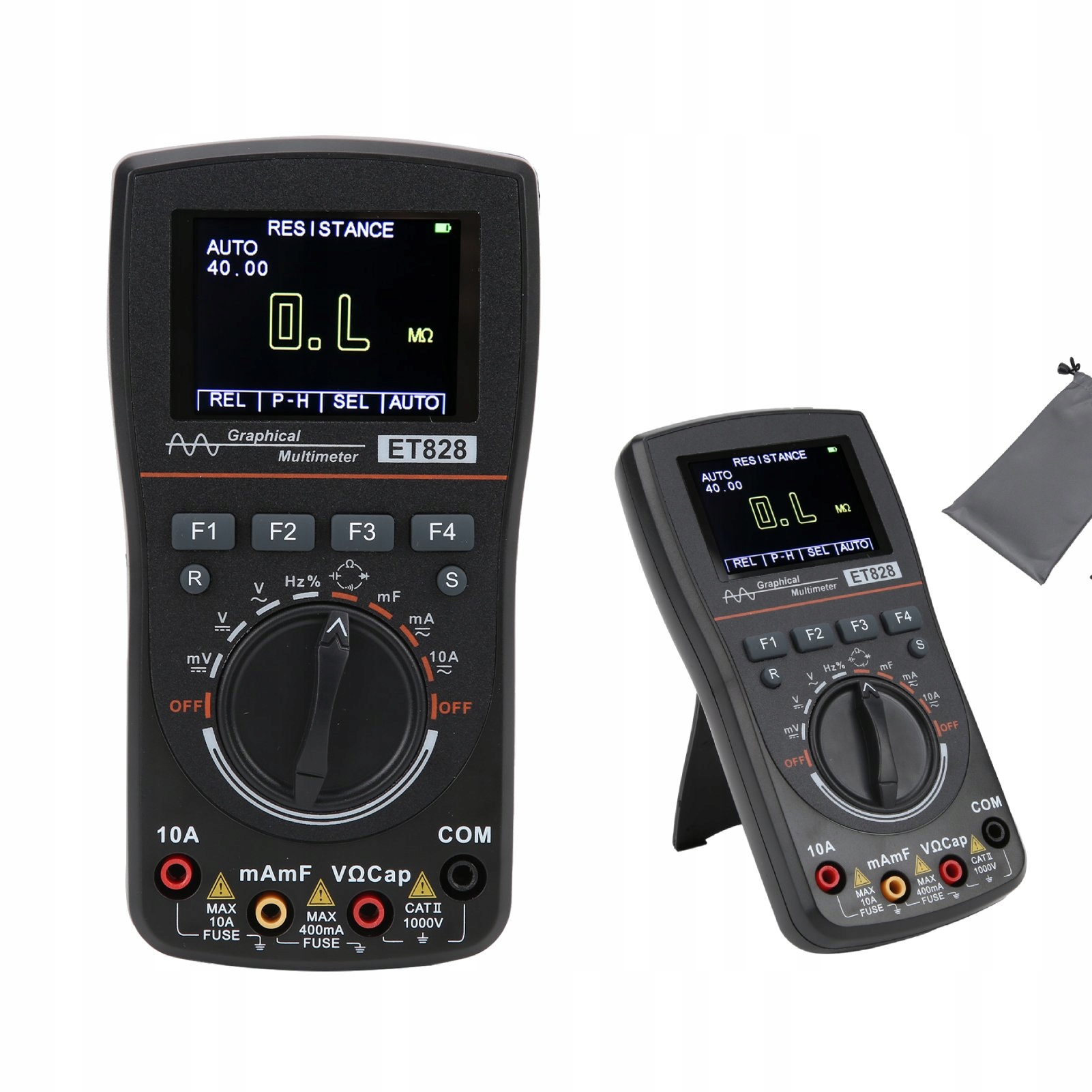 Digitálny multimetr Oscyloskop 2v1 ET828 pro 2,5Msps 1MHz