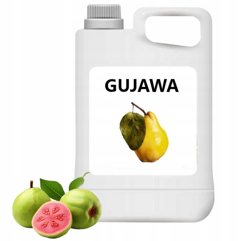 Levně Sirup do Bubble Tea Drinků Nápojů koncentrát 2,5 kg Gujawa