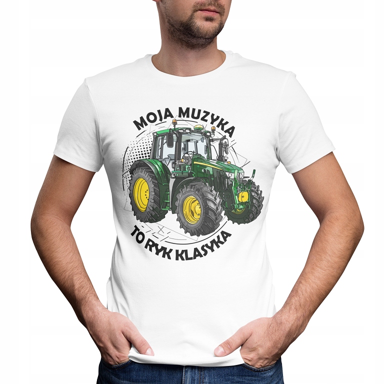 

Koszulka Męska Moja Myzyka To Ryk Klasyka S - 5XL