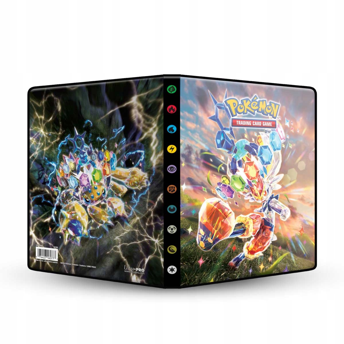 Ultra PRO Portfolio 4-Pocket Pokemon Scarlet & Violet SV7 Stellar Crown