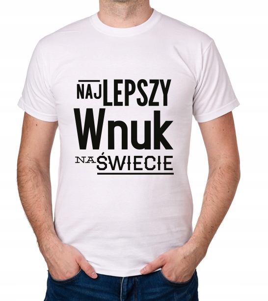 

koszulka Dla Wnuka Najlepszy Wnuczek prezent