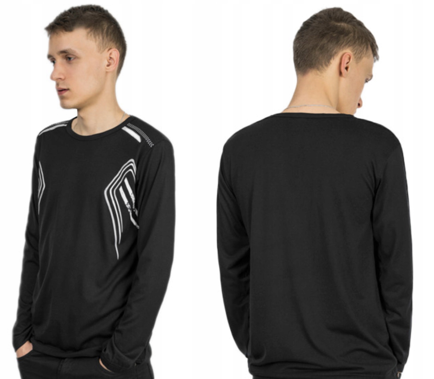 

Koszulka Męska z Długim Rękawem Long 2070 XL czarn