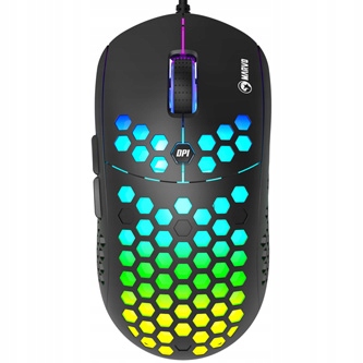 Marvo M399 Mysz przewodowa, czarna, 6400DPI