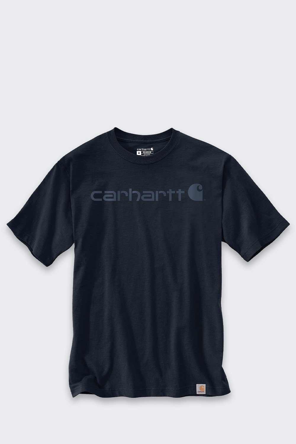 Tričko Carhartt Dearborn Relaxed Logo Navydark B