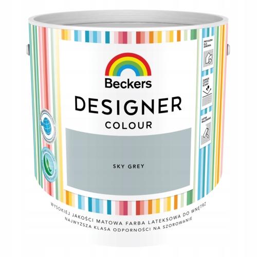 Becker Designer Colour Sky Grey 2,5l