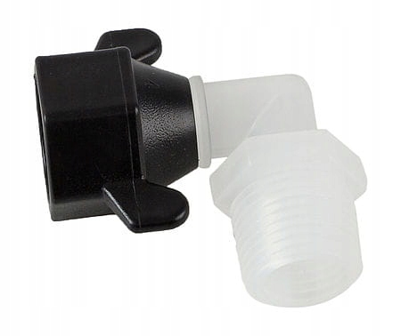 Króciec pomp z gwintem - gwint 90° 1/2" 14MNP Stan opakowania oryginalne