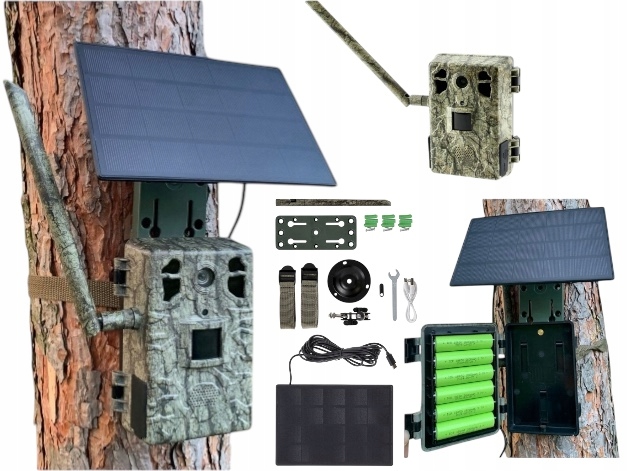 Fotopast H6 Gsm Solární Panel Set