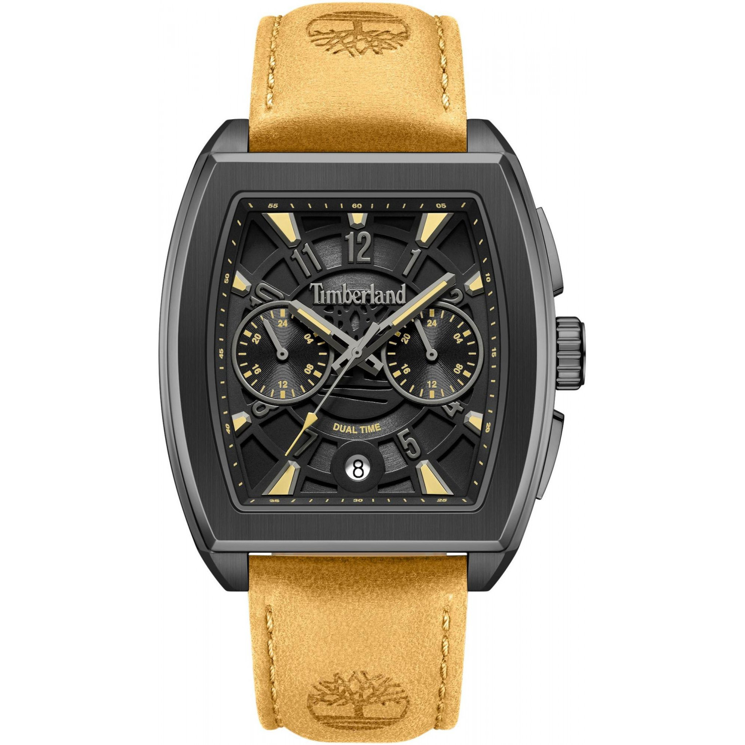 Pánské Hodinky Timberland TBL.TDWGF0094101, hnědý pásek