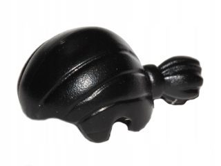 

Lego 17630 figurka włosy kucyk czarny 1 szt N