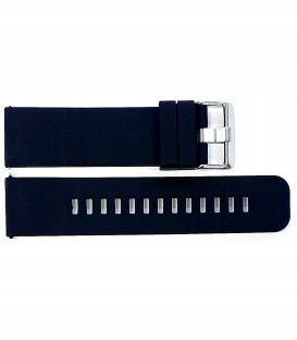

Pasek silikonowy do zegarka 24 mm Czarny