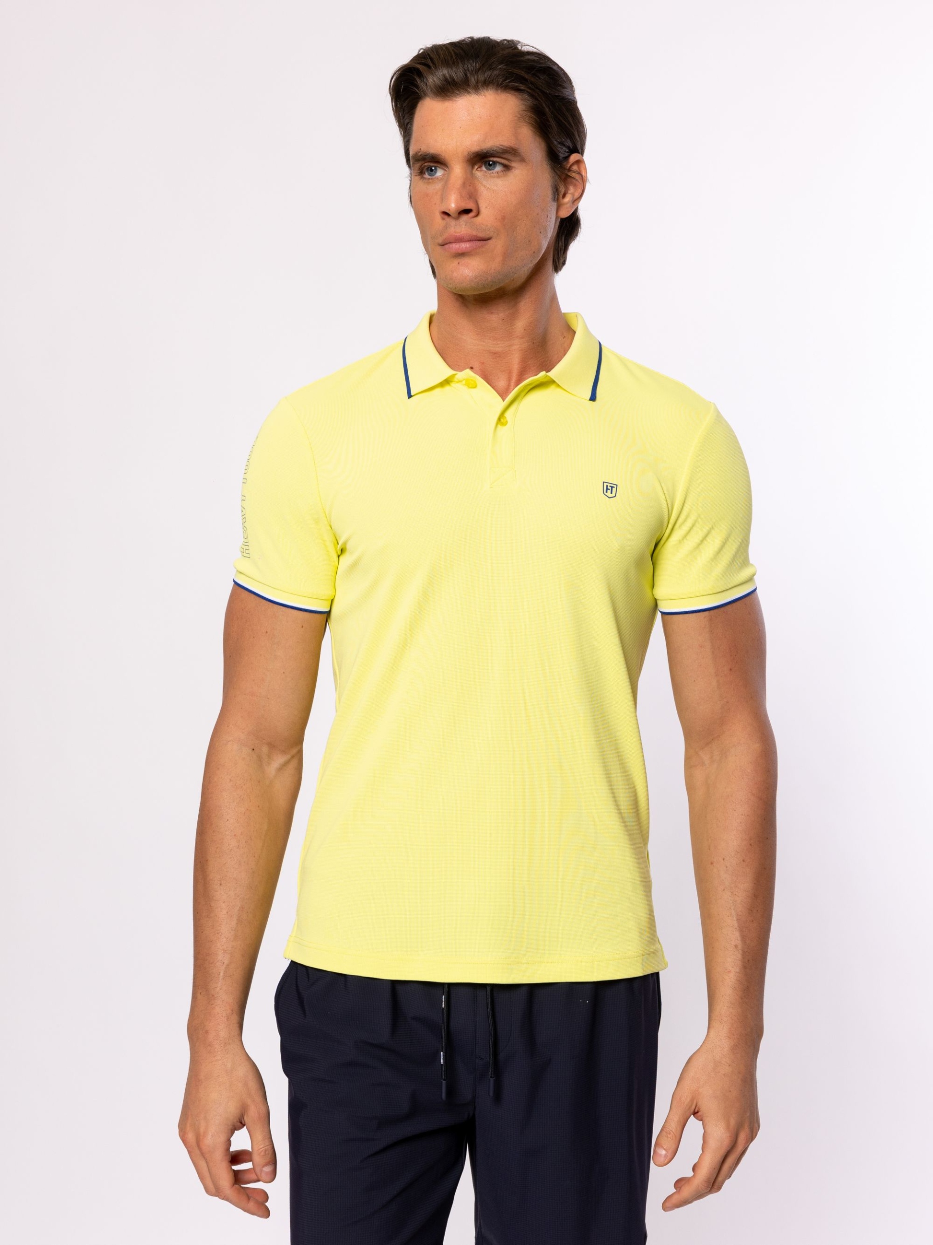 Heavy Tools Pánské Tričko Polokošile DERMOS25 Lemon L