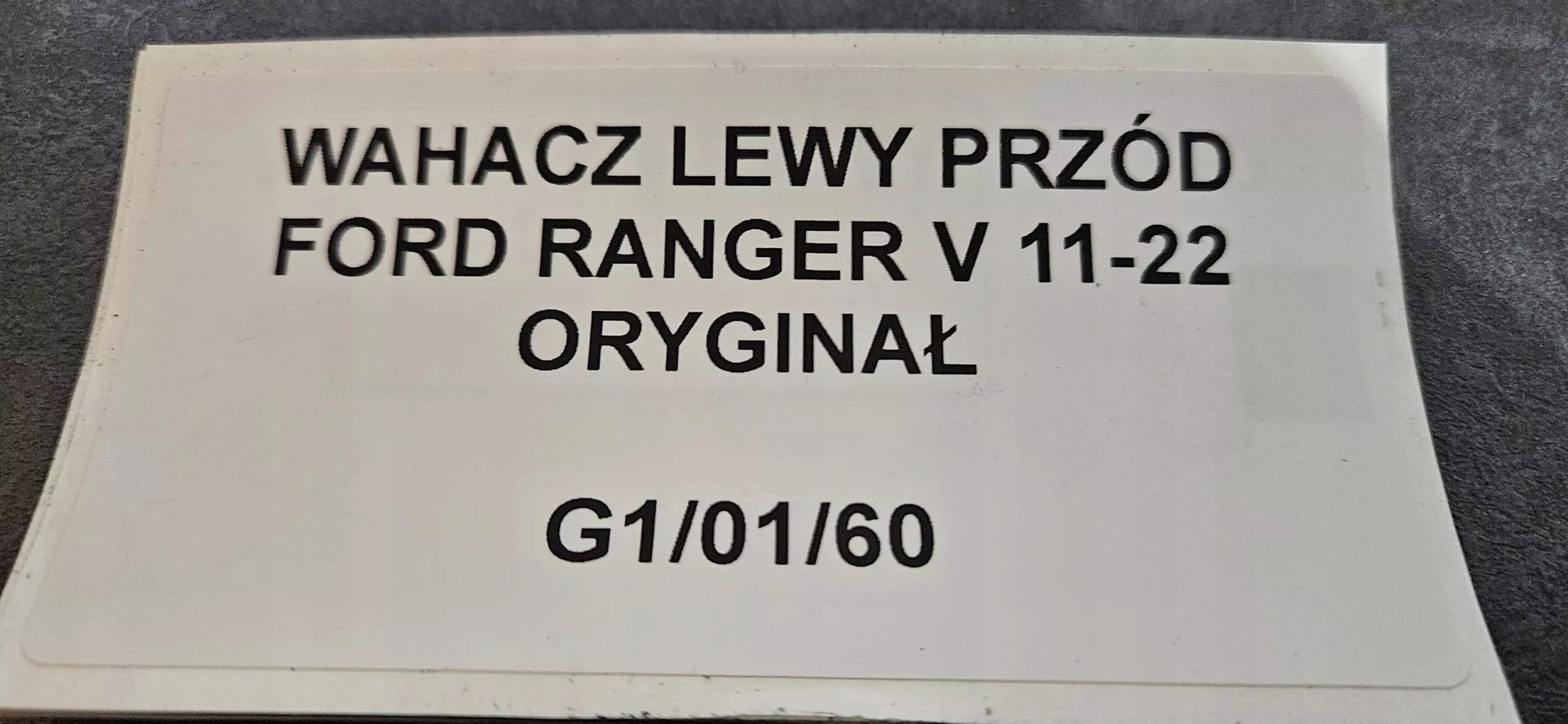 arm left front FORD RANGER V 2011-22 original