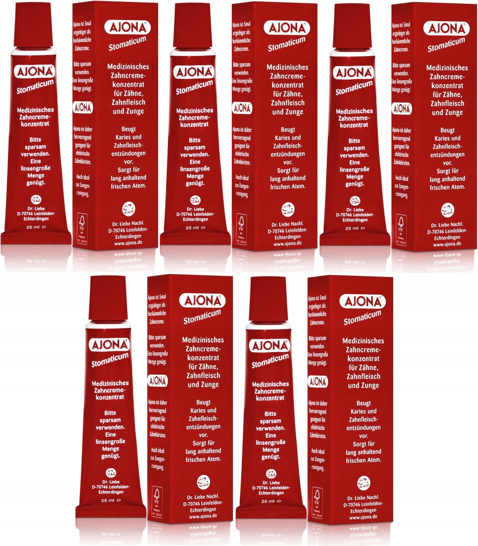 

Ajona Pasta do Zębów Koncentrat Medyczny 5x25ml De