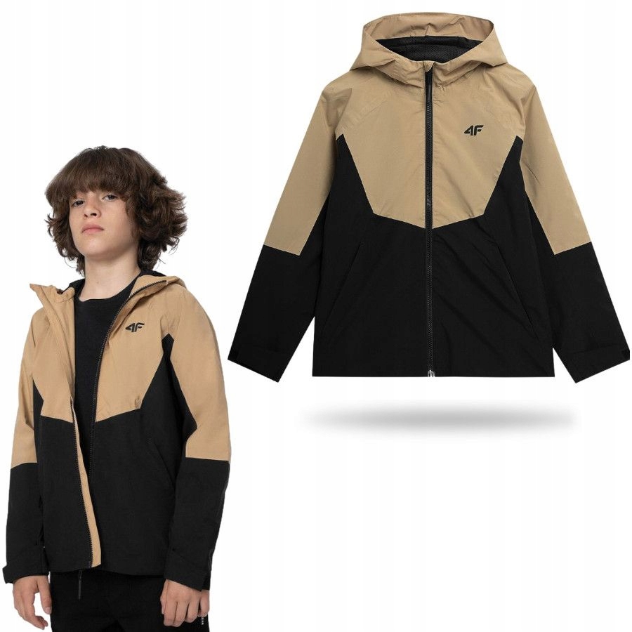 

Kurtka chłopięca 4F sportowa przejściowa wiatrówka