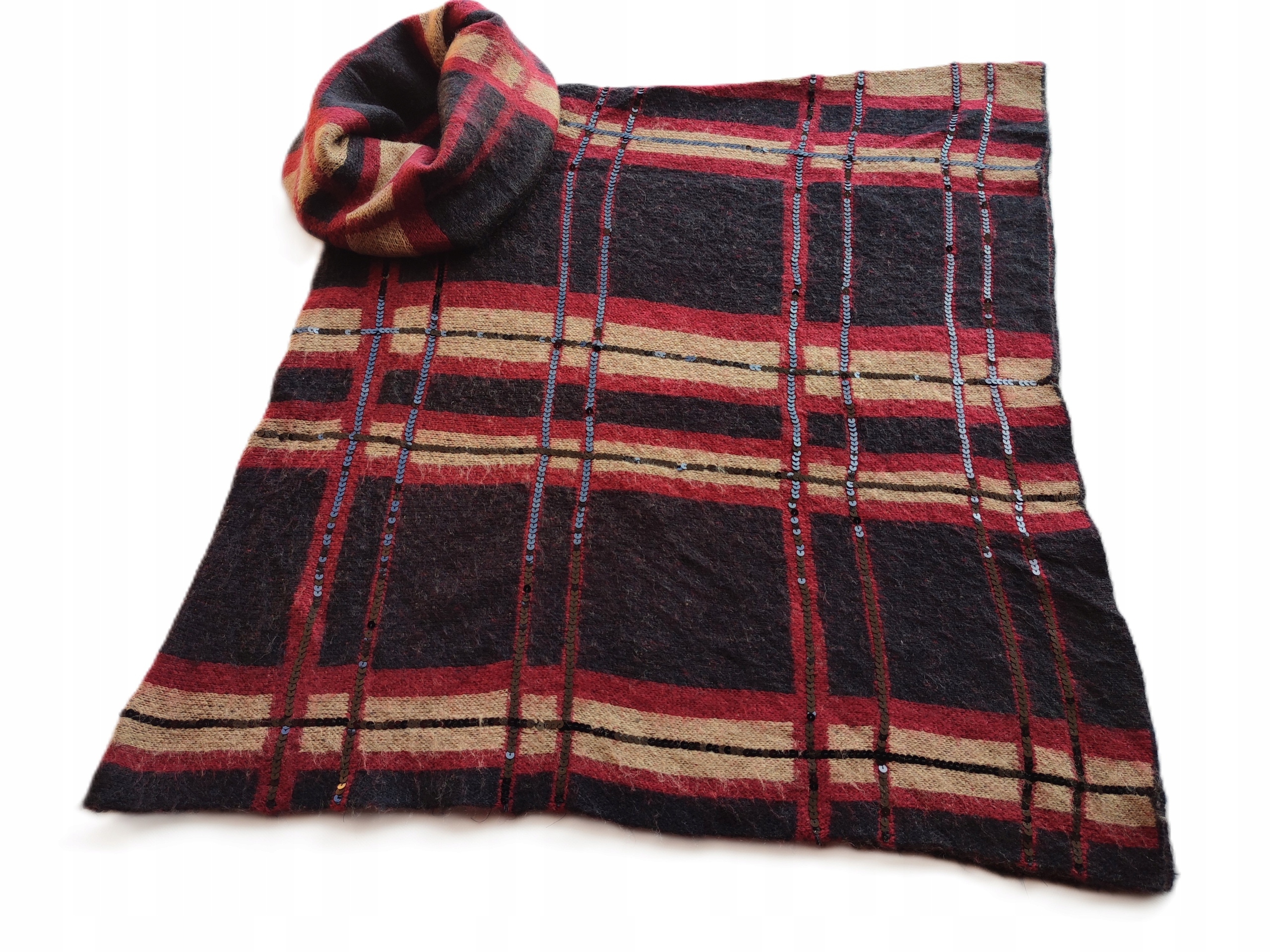 UNIWERSALNE PONCZO _____OVERSIZE__CHICO'S S/M