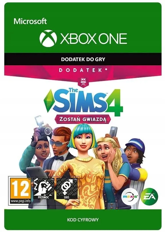 The Sims 4 Zostań Gwiazdą Xbox One Series X|s Klucz Bez Vpn